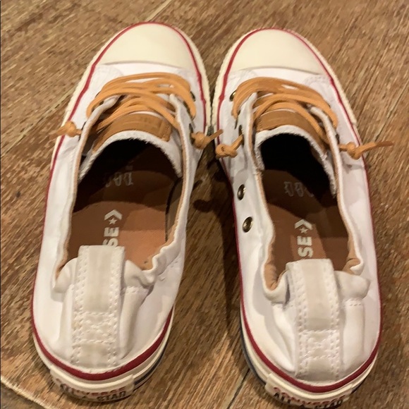 converse shoreline leather laces